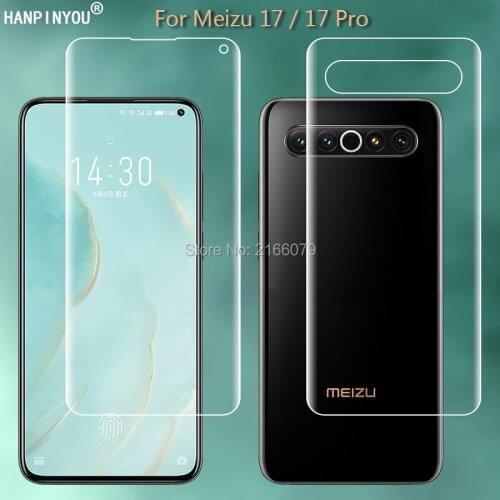 For Meizu 17 Pro Meizu17 Pro 5G 6.6" Clear TPU / Matte Anti-Fingerprints Hydrogel Full Cover Soft Screen Protector Film