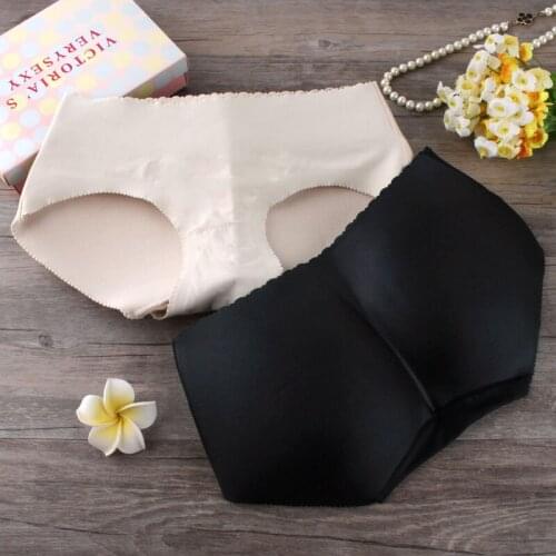 In the low abdomen women briefs Qiaotun panties lady padded hip pants breathable peach flawless fake ass female underwear cuecas