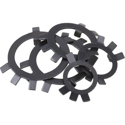 20pcs M10 M12 M14 M16 M18 M20 MGB858 round nut with retaining washer stop washers