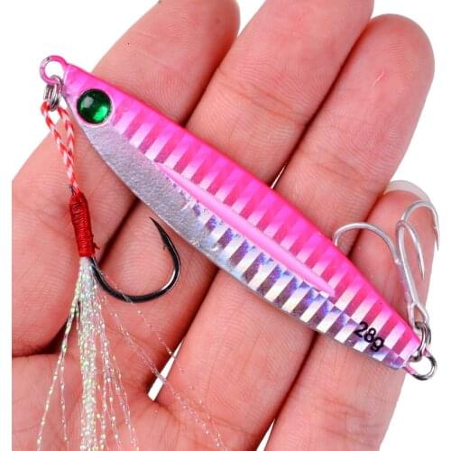 2021 Metal Cast Jig Spoon 7G 10G 14G 21G 28G 40G Shore Casting Jigging Lead Fish Sea Bass Fishing Lure Artificial Bait Tackle