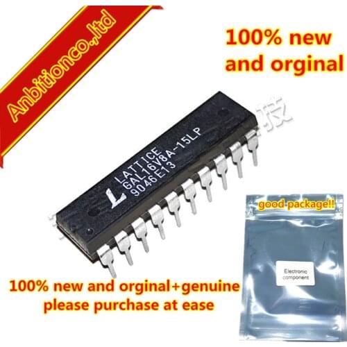 5pcs 100% new and orginal GAL16V8A-15LP HIGH PERFORMANCE E2CMOS PLD in stock