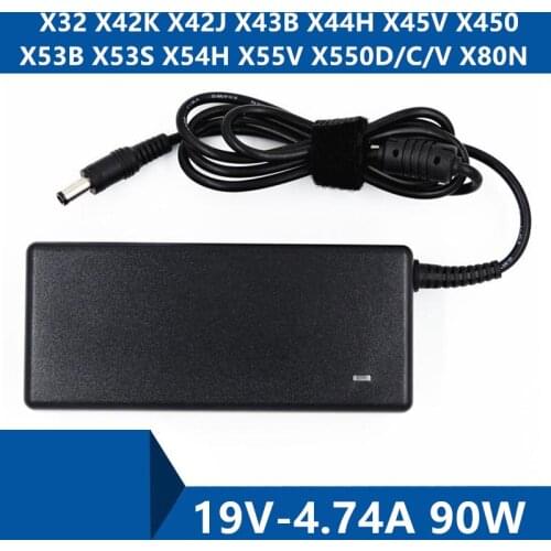 Laptop AC Adapter DC Charger Connector Port Cable For ASUS X32 X42K X42J X43B X44H X45V X450 X53B X53S X54H X55V X550D/C/V X80N