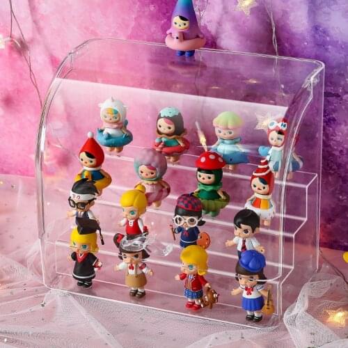 Acrylic Toy Display Box Doll Storage Box Clear Dolls Storage Box Perfume Stand Holder Case Kids Toys Organizer Dustproof
