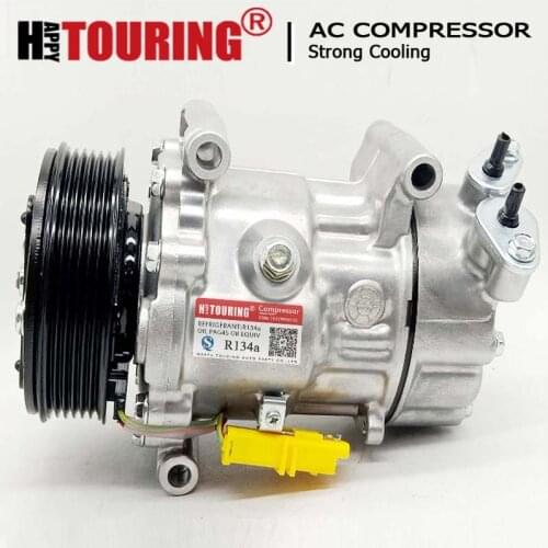 For sanden sd6v12 mini air conditioner compressor 64529223392 64526942501 64522758145 64522758433 for Mini Cooper R55 R56 R57