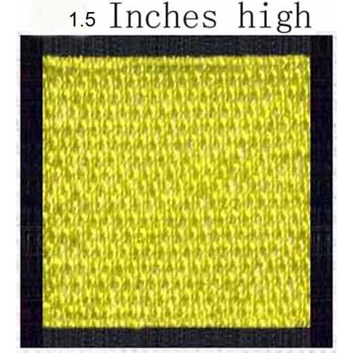 ICS Quebec Flag 1.5"high embroidery patch for iron/scout/3d patch