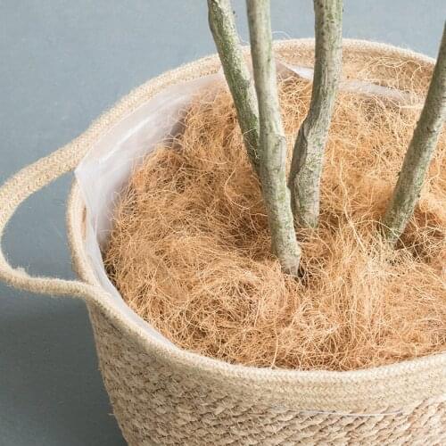 Coconut Husk Fiber Orchids Crafts Pet Bedding Insect-proof Protect Plants Maintain Soil Temperature E7