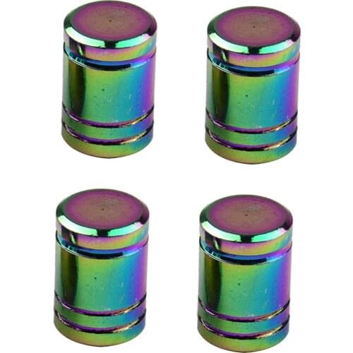 Cylinder Shape Tire Valve Caps Dust Caps Protectors For Motorcycles Auto Car