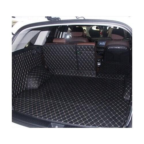 CHOWTOTO Custom Special Trunk Mats For KIA Sorento 5seats Durable Waterproof Leather Luggage Carpets For Sorento 5 Seats