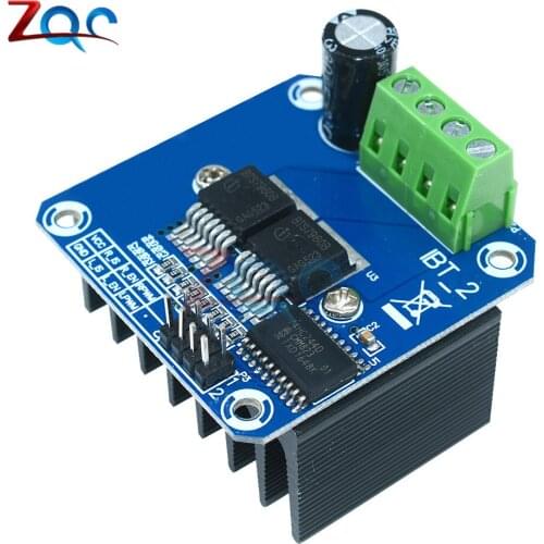 Double BTS7960 B BTS7960B DC 43A Stepper Motor Driver Module H-Bridge PWM Module For Arduino Smart Car
