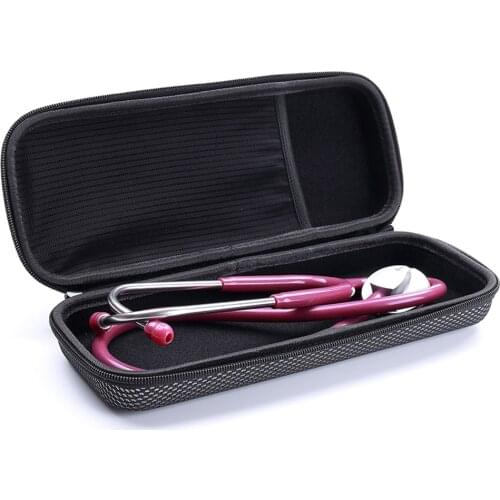 Newest EVA Hard Bags Zipper Container for 3M Littmann Classic Lightweight II SE Dual Head Stethoscope Bags Case Organizer Pouch