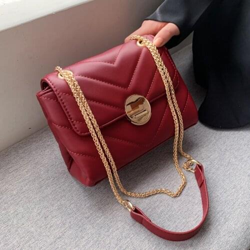 Luxury Chain Crossbody messenger Shoulder Bag Women Travel Bags pu Leather Handbags Women Brand Tote Designer Sac A Main Femme