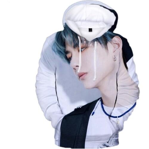 Yibo UNIQ Hip Hop Hoodies Women Men Fashion Sweatshirts 3D Pullover Hooded Streetwear Casual Sweatshirts Couples Tracksuits