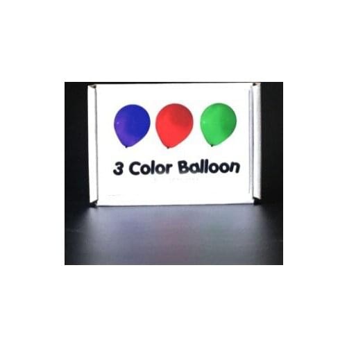 3 Color Balloon Remote Control Magic Tricks Color Change Balloon Magia Magician Stage Illusions Gimmick Props Mentalism Fun