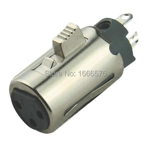 High quality 200pcs/lot XLR Accessories 3 PIN for XLR connector -6