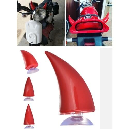 1PCS car motorcycle helmet simulation suction cup horn decoration for KTM Duke 1290 SupeR R GT 200 RC200 390 C390 250 690 690