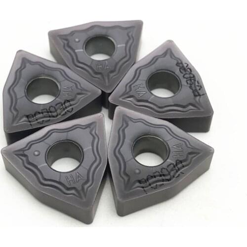10 pieces WNMG080408 HA PC9030 100% original high quality stainless steel WNMG 080408 carbide blade outer turning tool