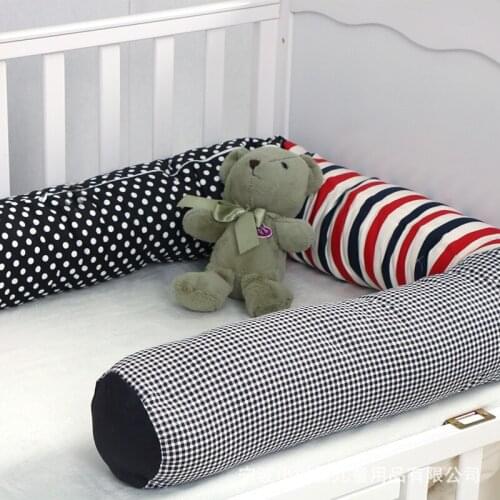 200cm Cylindrical Newborn Crib Bumpers Anti-collision Kids Crib Protector Baby Boys Girls Safe Bumper