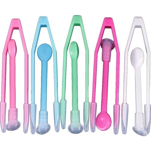5 pcs Tweezers and Suction Stick Contact Lenses Inserter Remover for Travel (Mixed Color)