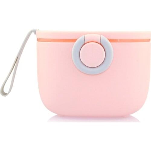 500ML Portable Baby Food Storage Box Essential Cereal Infant Milk Powder Box Toddler Snacks Container D0AF