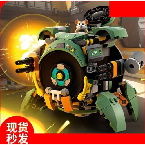 Watch hamster destruction ball explosive pill assembly puzzle small granule building block toy