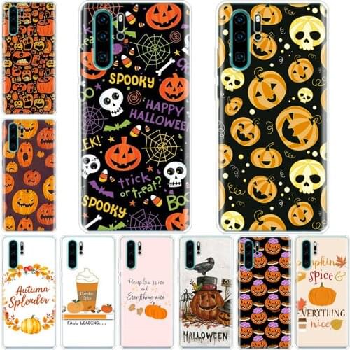 Pumpkin happy fall hot Phone Case For Huawei Honor 20 10 9 9X 8A 8S 8X 7X 7A Lite Pro 10I20I Y5 Y6 Y7 Y8 Y9 V20 V30 Y9S Coque
