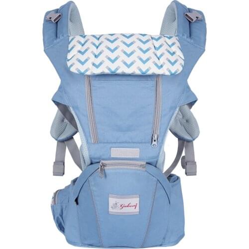 Ergonomic Baby Carrier Infant Hip seat Carrier Kangaroo Sling Front Facing Backpacks for Baby Travel Activity Gear 0-36 Months