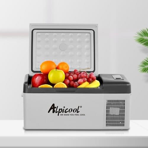 12V/24V/220V Car Refrigerator Compressor Refrigeration 9L Car and Home Dual-use Refrigerator Refrigerator Portable Refrigerator