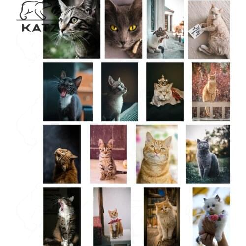 Striped Cat Pictures, Diamond Paintings, Cross Stitch Kits, Diy Handmade Home Decoration Animals, Diamond Embroidery Paintings