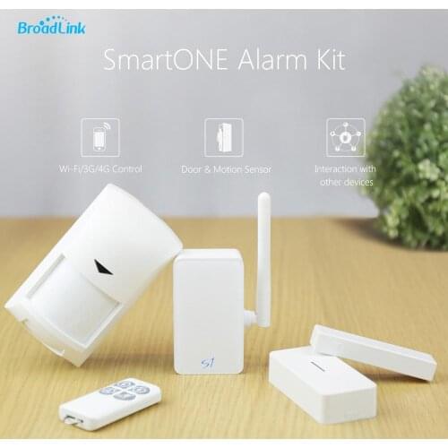 100% Original Broadlink S1/S1C SmartOne Alarm&Security Kit For Smart Home Automation Alarm System IOS Android Remote Smart Kit