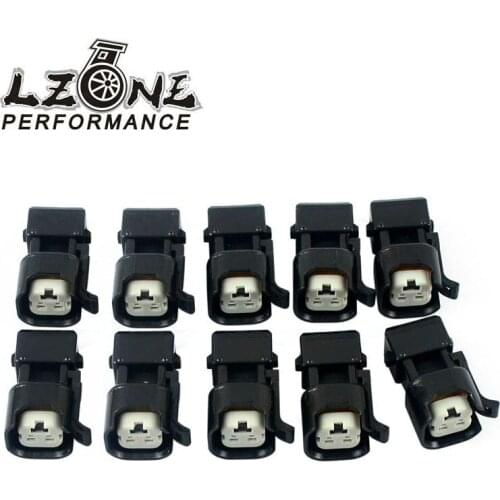 LZONE - EV1 To EV6 USCAR Wholeness Fuel Injector Connectors Adapters Wholesales 10PCS/LOT Fuel Injector Connector for US cars