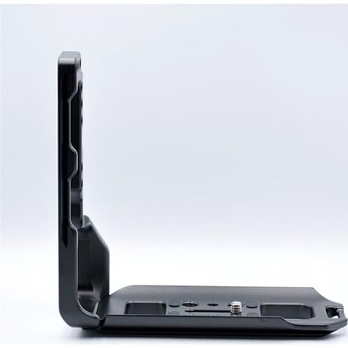 Sturdy Practical L-shaped Camera Mounting Bracket Quick Release L-plate Hand Grip for Fuji GFX100-G Camera Shooting Accessories