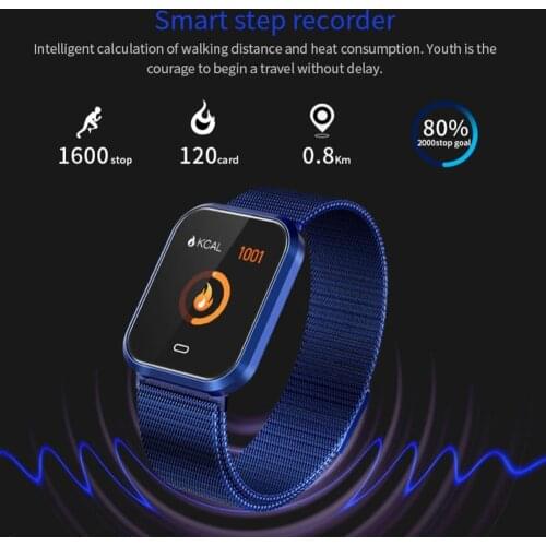 CD16 Smart Watch Android With Blood Pressure Heart Rate Monitor Pedometer Stopwatch Sports Smartwatch Men Fashion Smart Wear