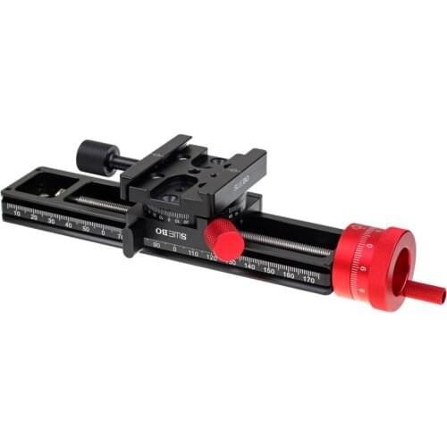 Swebo Ls18r Macro Focusing Slide Rail Micrometer Type ,Camera Can Rotate,Accuracy 0.04 mm