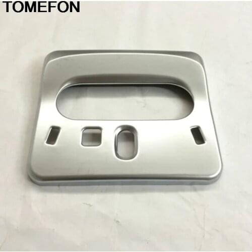 TOMEFON For Nissan Qashqai J11 2016 2017 2018 2019 Front Roof Top Reading Light Lamp Frame Cover Trim Exterior Accessories ABS