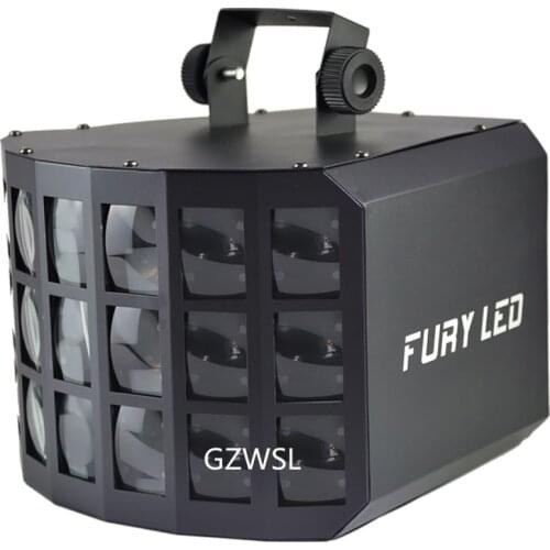 3 layer led derby stage effect light with laser