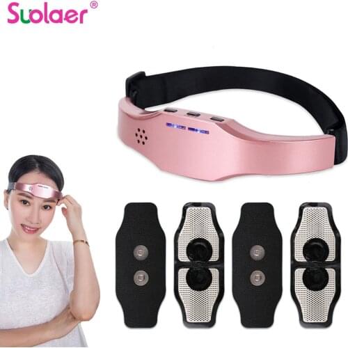 Smart Sleep Head Massager Wireless Electric Sleep Instrument Improve Insomnia Therapy Device Relieving Headache Brain Relaxation