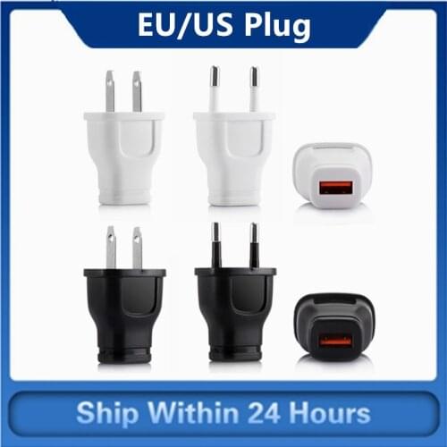 EU/US Plug Universal Mobile Phone Charger 1A One Port Integrated Head USB Direct Charge Travel Smartphone Charger NEW