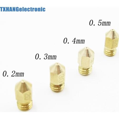 0.2mm+0.3mm+0.4mm+0.5mm Extruder Print Head for Makerbot MK8 3D Printer diy electronics