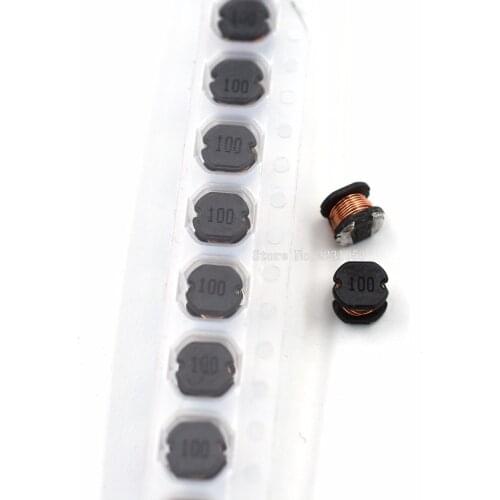 10PCS/LOT 10uH 10UH 100 CD54 Inductors SMD Power Inductor 5.8*5*4.5mm SMD Inductance