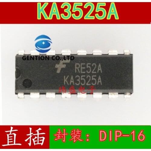 10PCS KA3525 SG3525 KA3525A DIP-16 adjusting pulse width modulator in stock 100% new and original