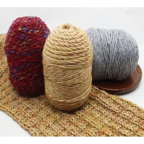 100g Colorful Wool Hand DIY Hat Scarf Coarse Wool Knitting Baby Coat Wool