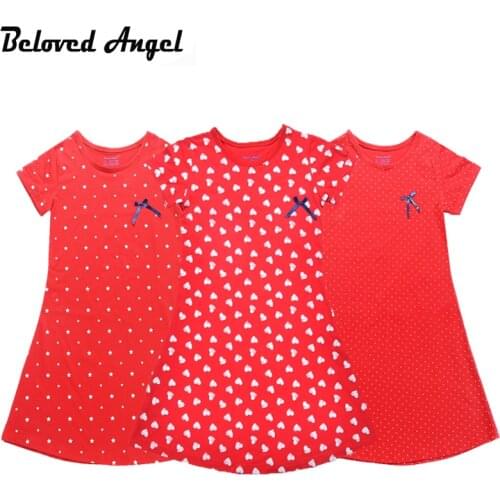 2018 Summer Style Girls Dresses Bow Tie Tunic Robe Baby Clothes Kids Birthday Party Wear Children Princess Dress Costume 1-13Y
