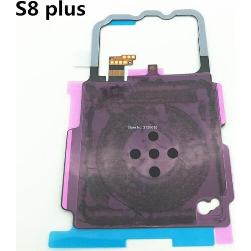 5Pcs Battery Back Cover Sticker For Samsung S8 Plus Repair Wireless Charging Receiver With NFC Antenna Chip Flex Cable