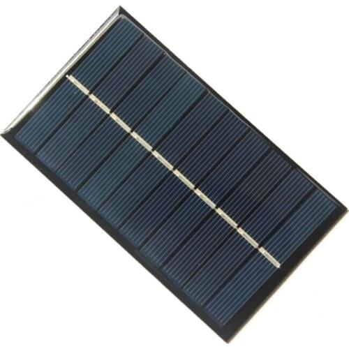 BUHESHUI 5V 240MA Solar Cell DIY Solar Panel Charger For 3.7V Battery Light Polycrystalline 117*68MM 50pcs