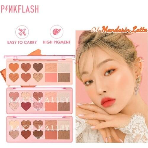 78g Multifunctional Eyeshadow Palette Waterproof Easy Color Long-Lasting Glossy Professional Eye Shadow for Women