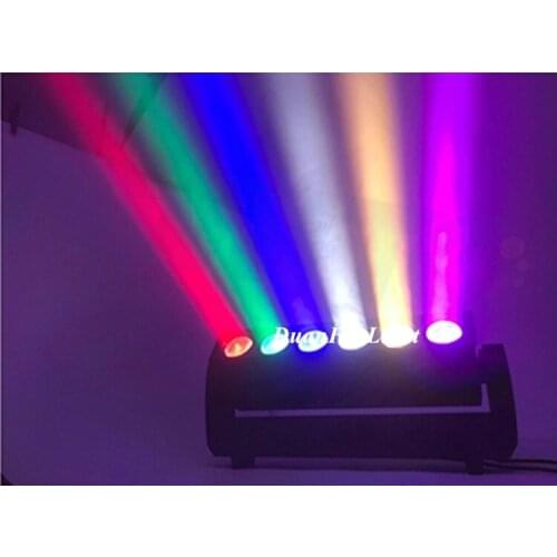 8lot/pcs 6x40watt moving head led wash zoom beam bar light dmx dj bar led rgbw wash