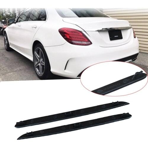 A2058850053 A2058850153 For MERCEDES BENZ C63 W205 AMG Car Accessories Rear Bumper Side Cover Grill Set