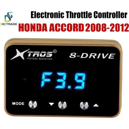 DECTRADE Car Electronic Throttle Controller Racing Accelerator Potent Booster For Honda Accord 2008-2012 Tuning Parts 8 Drive