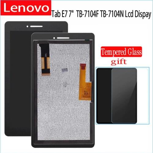 NEW 7" For Lenovo TAB E7 TB-7104F TB-7104N TB-7104 TB 7104F 7104N Display and Touch Screen Digitizer Assembly