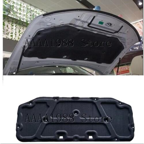 For Nissan Patrol 2010-2019 Car Heat Sound Insulation Cotton Front Hood Engine Firewall Mat Pad Cover Noise Deadener